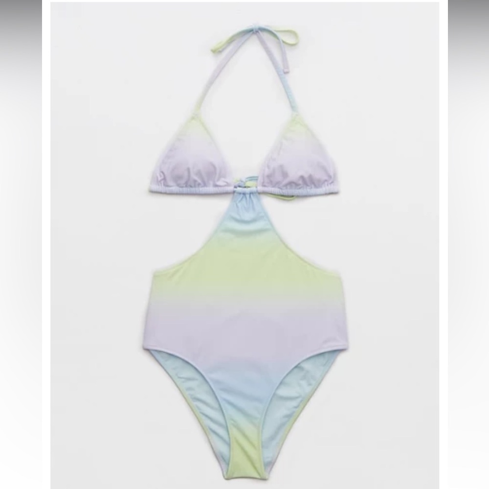 Aerie Cut Out One-Piece Swimsuit